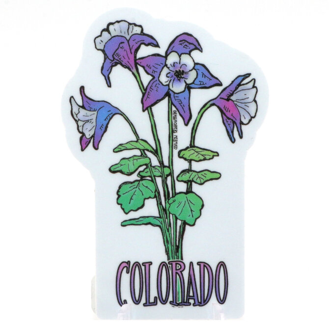 GRASSHOPPERS MERMAID STKR-COLUMBINE BOUQUET CO