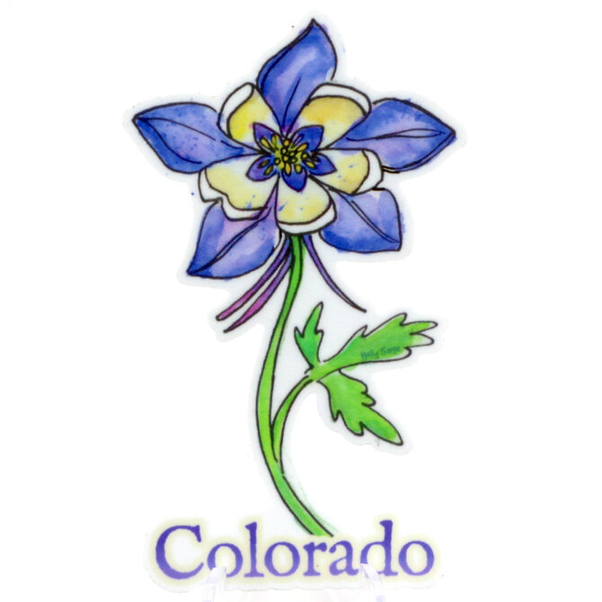 HOLLY SAGE ART STKR-COLUMBINE CO