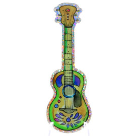 HOLLY SAGE ART STKR-GUITAR GLITTER