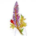 HOLLY SAGE ART STKR-LUPINE FLOWERS
