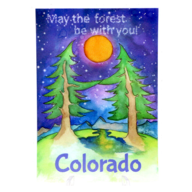 HOLLY SAGE ART STKR-MAY THE FOREST CO