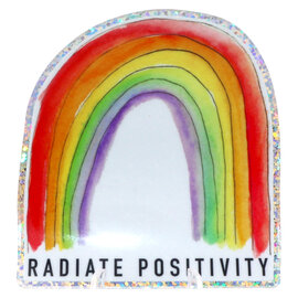 HOLLY SAGE ART STKR-RADIATE POSITIVITY RNBOW GLITTER