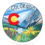 GRASSHOPPERS MERMAID *STKR-WILDFLOWER CO