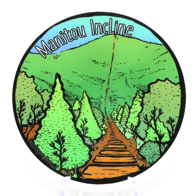 GRASSHOPPERS MERMAID STKR-MANITOU INCLINE