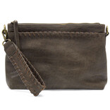 Oakleigh-Wristlet Crossbody/Taupe
