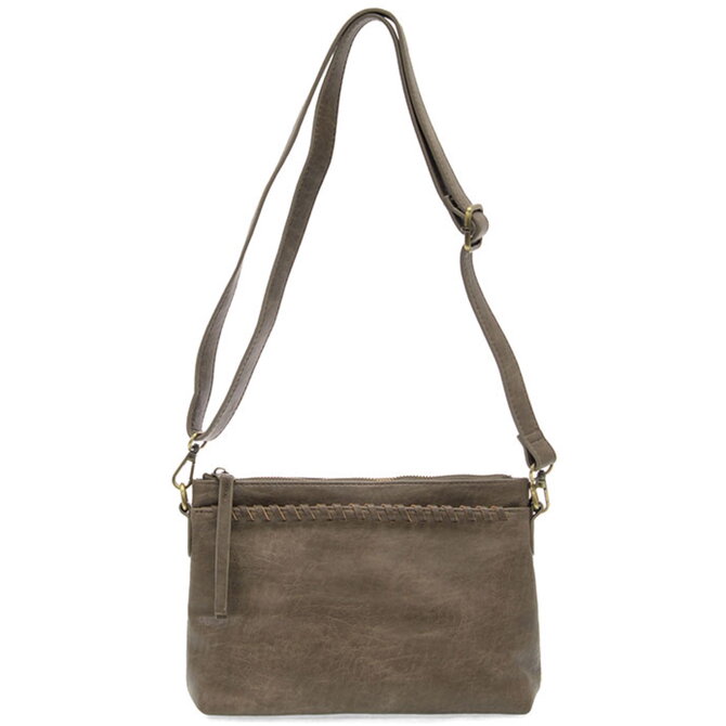 Oakleigh-Wristlet Crossbody/Taupe