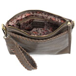 Oakleigh-Wristlet Crossbody/Taupe