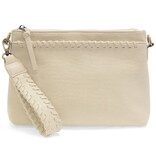 Oakleigh-Wristlet Crossbody/Cream