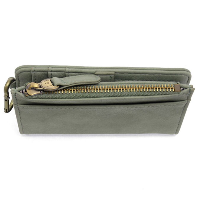 Bobbie-Wallet w/ Carabiner/Sage