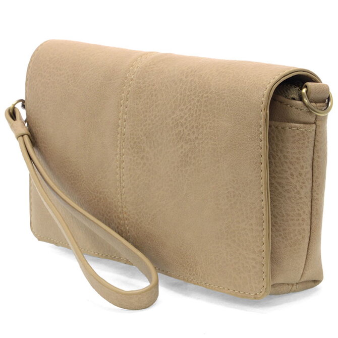 Everly-Flap Crossbody/Parchment