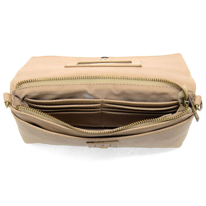 Everly-Flap Crossbody/Parchment