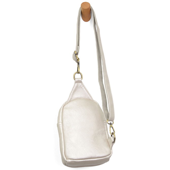 SKYLAR-SLING/METALLIC PEARL