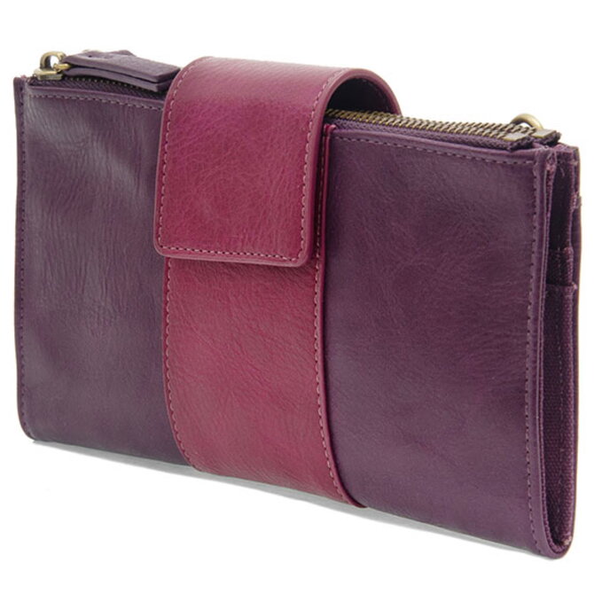 Camryn-Crossbody Wallet/Purple/Mulberry