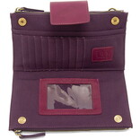 Camryn-Crossbody Wallet/Purple/Mulberry