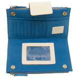 Camryn-Crossbody Wallet/Blue/White