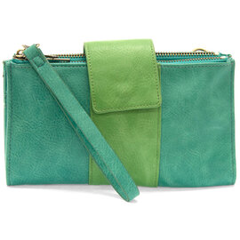Camryn-Crossbody Wallet/Turquoise/Green
