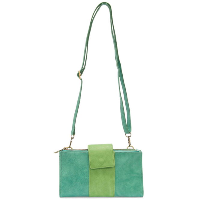 Camryn-Crossbody Wallet/Turquoise/Green