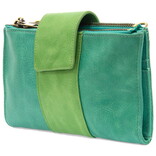 Camryn-Crossbody Wallet/Turquoise/Green
