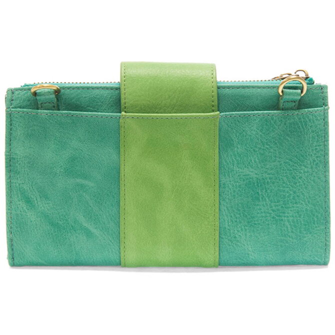 Camryn-Crossbody Wallet/Turquoise/Green