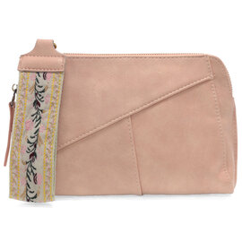Gigi-Crossbody w/ Wrist Strap/Piggy Pink