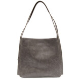 *JOANNA-TOTE/TAUPE/MED
