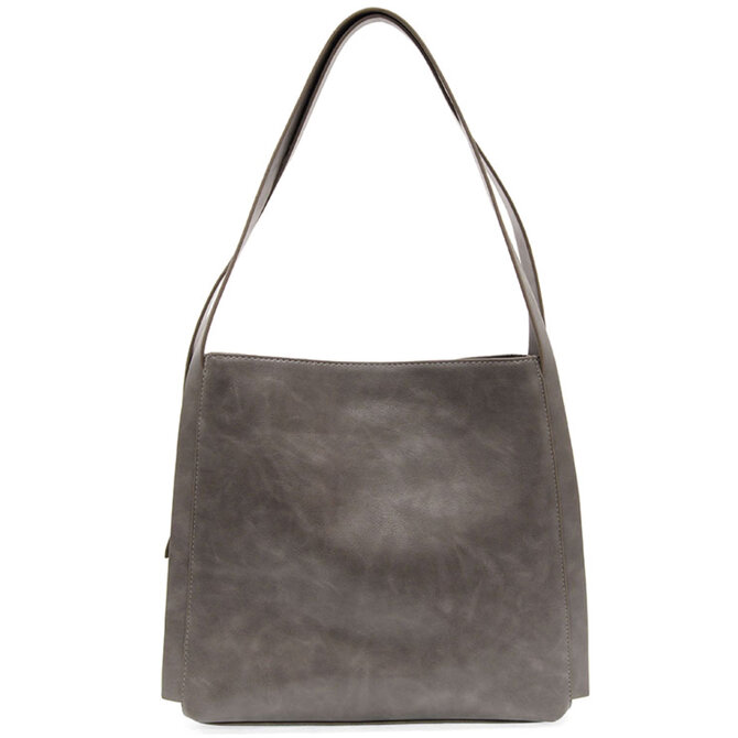 *JOANNA-TOTE/TAUPE/MED