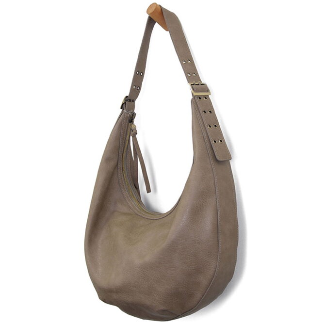 *Nadia-Hobo/Taupe/Large