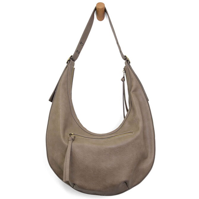 *NADIA-HOBO/TAUPE/LG