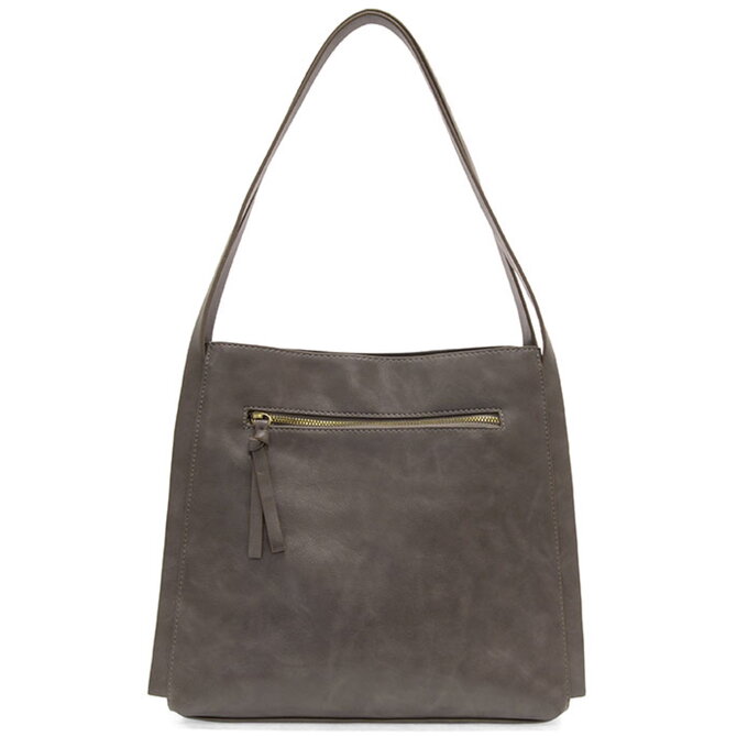 *JOANNA-TOTE/TAUPE/MED