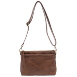 Oakleigh-Wristlet Crossbody/Saddle