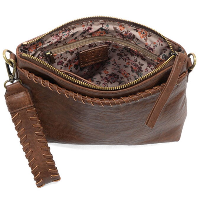 Oakleigh-Wristlet Crossbody/Saddle