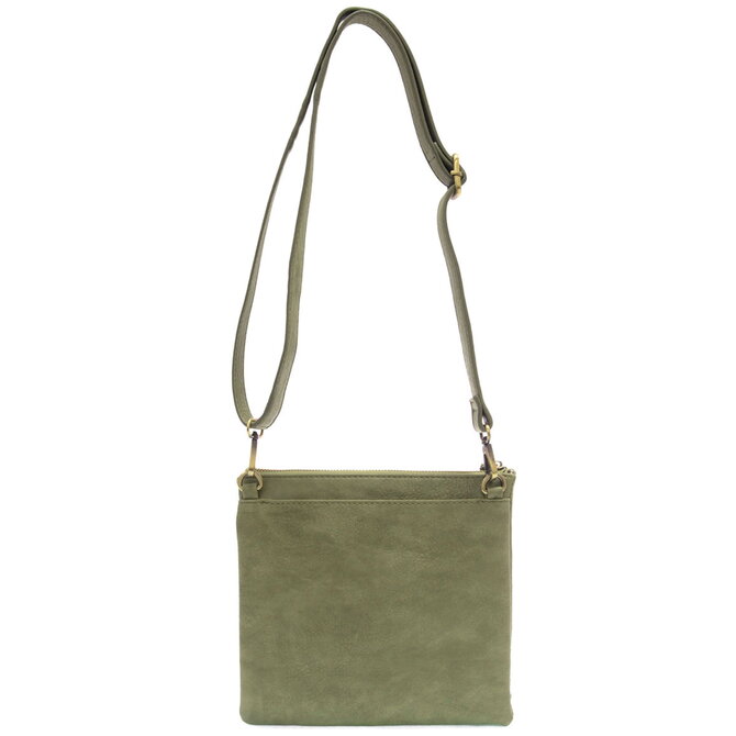 Dawn-Multi Pocket Crossbody/Eucalyptus