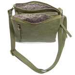 Dawn-Multi Pocket Crossbody/Eucalyptus