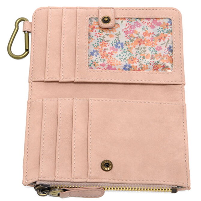 BobbieWallet w/ Carabiner/Soft Pink