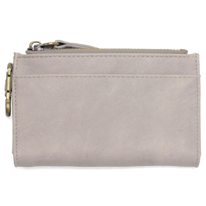 BOBBIE-WLT W/ CARABINER/GREY