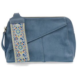 Gigi-Crossbody w/ Wrist Strap/New Bluebird