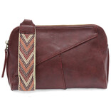 Gigi-Crossbody w/ Wrist Strap/Currant