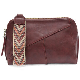 Gigi-Crossbody w/ Wrist Strap/Currant