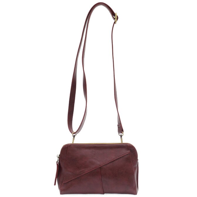 Gigi-Crossbody w/ Wrist Strap/Currant