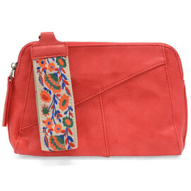 *Gigi-Crossbody w/ Wrist Strap/Sizzling Red