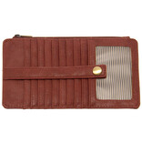 Kara-Mini Wallet/Terracotta