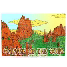 GRASSHOPPERS MERMAID PCARD-GOG 4X6