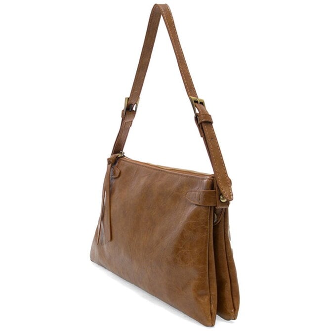 EVE-BUCK TAN TRAPEZE SHLDR