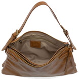 Eve-Buck Tan Trapeze Shoulder