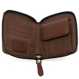 *Palmer-Zip Wallet/Coffee