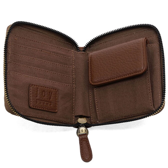 *Palmer-Zip Wallet/Coffee