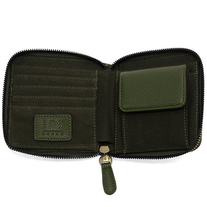 *PALMER-ZIP WLT/DK OLIVE