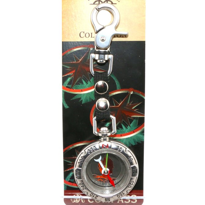 DUTCH AMERICAN IMPORT CO. COMPASS W/ CLIP-BALANCED RCK