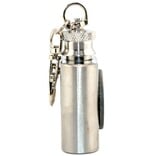 DUTCH AMERICAN IMPORT CO. FLASK W/ CLIP-SQ BALANCED RCK SS