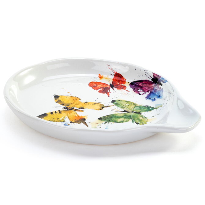Demdaco/misc Product Spoon Rest-Flock of Butterflies